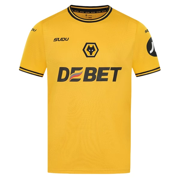 Kopen Wolves Matheus Cunha #12 Thuisshirt 2024-2025 Korte Mouw-1