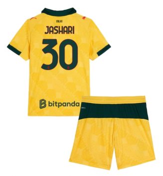 AC Milan Ardon Jashari #30 Derde tenue Kinder 2025-26 Korte Mouw (+ Korte broeken) AC Milan Ardon Jashari #30 Derde tenue Kinder 2025-26 Korte Mouw (+ Korte broeken)