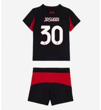 AC Milan Ardon Jashari #30 Thuis tenue Kinder 2025-26 Korte Mouw (+ Korte broeken) AC Milan Ardon Jashari #30 Thuis tenue Kinder 2025-26 Korte Mouw (+ Korte broeken)