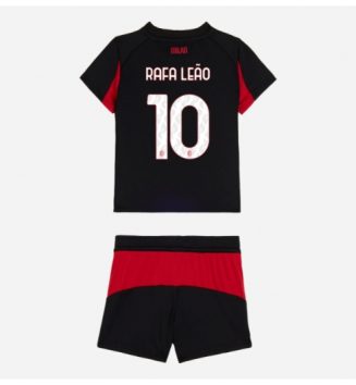 AC Milan Rafael Leao #10 Thuis tenue Kinder 2025-26 Korte Mouw (+ Korte broeken)