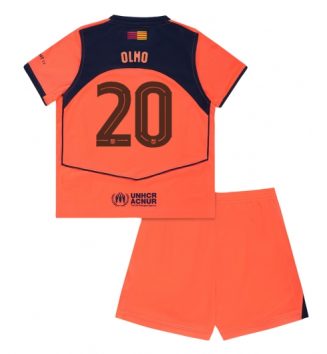 Barcelona Dani Olmo #20 Derde tenue Kinder 2025-26 Korte Mouw (+ Korte broeken) Barcelona Dani Olmo #20 Derde tenue Kinder 2025-26 Korte Mouw (+ Korte broeken)