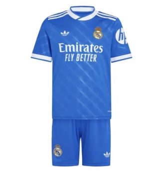 Real Madrid Derde tenue Kinder 2025-26 Korte Mouw (+ Korte broeken)