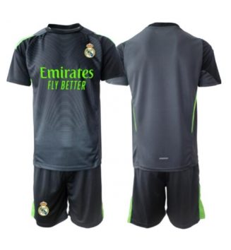 Real Madrid Keeper Derde tenue Kinder 2025-26 Korte Mouw (+ Korte broeken)