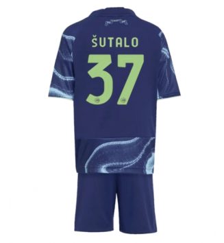 Ajax Josip Sutalo #37 Uit tenue Kinder 2025-26 Korte Mouw (+ Korte broeken) Ajax Josip Sutalo #37 Uit tenue Kinder 2025-26 Korte Mouw (+ Korte broeken)
