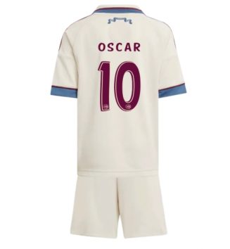 Ajax Oscar Gloukh #10 Derde tenue Kinder 2025-26 Korte Mouw (+ Korte broeken)