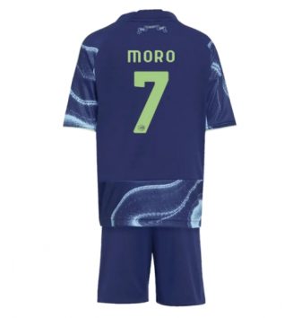 Ajax Raul Moro #7 Uit tenue Kinder 2025-26 Korte Mouw (+ Korte broeken) Ajax Raul Moro #7 Uit tenue Kinder 2025-26 Korte Mouw (+ Korte broeken)