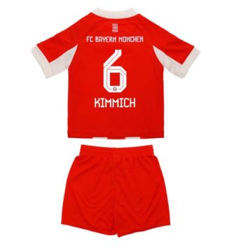 Bayern Munich Joshua Kimmich #6 Thuis tenue Kinder 2025-26 Korte Mouw (+ Korte broeken)