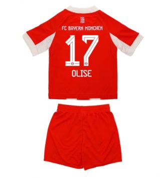 Bayern Munich Michael Olise #17 Thuis tenue Kinder 2025-26 Korte Mouw (+ Korte broeken) Bayern Munich Michael Olise #17 Thuis tenue Kinder 2025-26 Korte Mouw (+ Korte broeken)