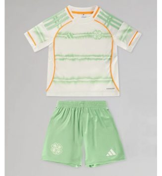 Celtic Derde tenue Kinder 2025-26 Korte Mouw (+ Korte broeken)