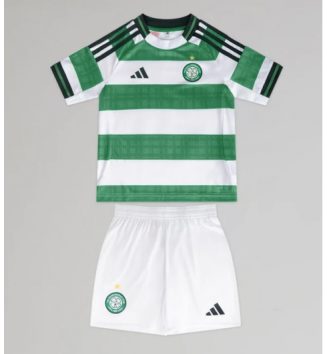 Celtic Thuis tenue Kinder 2025-26 Korte Mouw (+ Korte broeken)