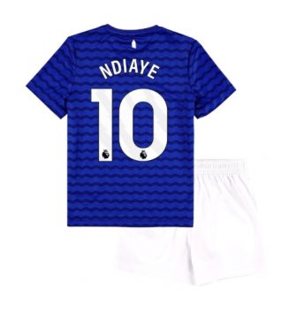 Everton Iliman Ndiaye #10 Thuis tenue Kinder 2025-26 Korte Mouw (+ Korte broeken)