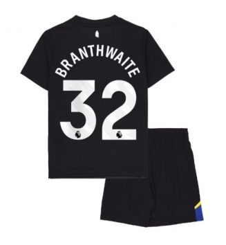 Everton Jarrad Branthwaite #32 Derde tenue Kinder 2025-26 Korte Mouw (+ Korte broeken)