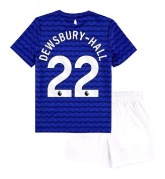 Everton Kiernan Dewsbury-Hall #22 Thuis tenue Kinder 2025-26 Korte Mouw (+ Korte broeken)