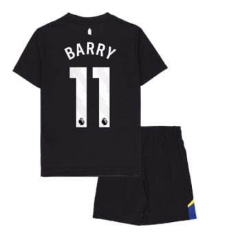 Everton Thierno Barry #11 Derde tenue Kinder 2025-26 Korte Mouw (+ Korte broeken)