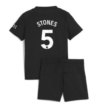 Manchester City John Stones #5 Uit tenue Kinder 2025-26 Korte Mouw (+ Korte broeken) Manchester City John Stones #5 Uit tenue Kinder 2025-26 Korte Mouw (+ Korte broeken)