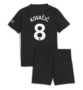 Manchester City Mateo Kovacic #8 Uit tenue Kinder 2025-26 Korte Mouw (+ Korte broeken) Manchester City Mateo Kovacic #8 Uit tenue Kinder 2025-26 Korte Mouw (+ Korte broeken)