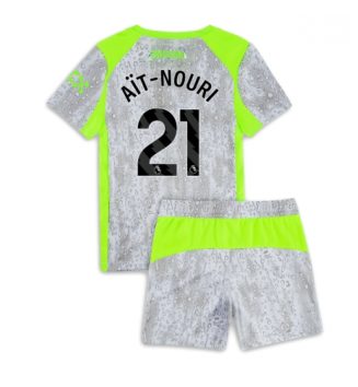 Manchester City Rayan Ait-Nouri #21 Derde tenue Kinder 2025-26 Korte Mouw (+ Korte broeken) Manchester City Rayan Ait-Nouri #21 Derde tenue Kinder 2025-26 Korte Mouw (+ Korte broeken)