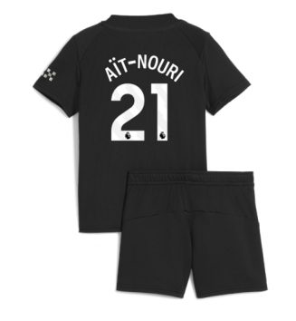 Manchester City Rayan Ait-Nouri #21 Uit tenue Kinder 2025-26 Korte Mouw (+ Korte broeken) Manchester City Rayan Ait-Nouri #21 Uit tenue Kinder 2025-26 Korte Mouw (+ Korte broeken)