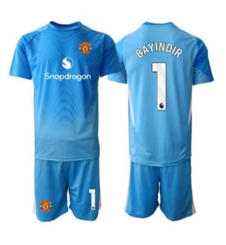 Manchester United Altay Bayindir #1 Keeper Thuis tenue Kinder 2025-26 Korte Mouw (+ Korte broeken)