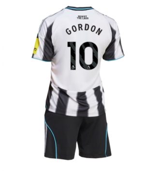 Newcastle United Anthony Gordon #10 Thuis tenue Kinder 2025-26 Korte Mouw (+ Korte broeken)