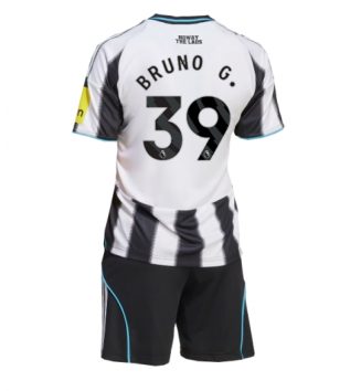 Newcastle United Bruno Guimaraes #39 Thuis tenue Kinder 2025-26 Korte Mouw (+ Korte broeken)