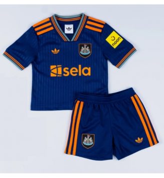 Newcastle United Derde tenue Kinder 2025-26 Korte Mouw (+ Korte broeken)