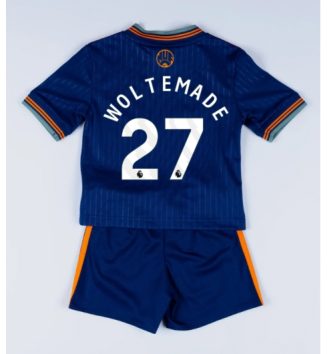 Newcastle United Nick Woltemade #27 Derde tenue Kinder 2025-26 Korte Mouw (+ Korte broeken)
