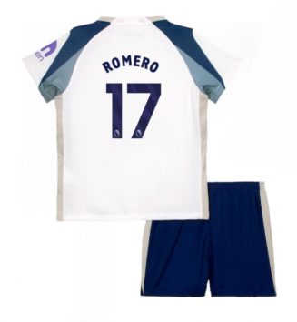 Tottenham Hotspur Cristian Romero #17 Thuis tenue Kinder 2025-26 Korte Mouw (+ Korte broeken)