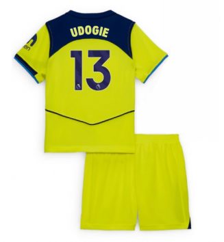 Tottenham Hotspur Destiny Udogie #13 Derde tenue Kinder 2025-26 Korte Mouw (+ Korte broeken)