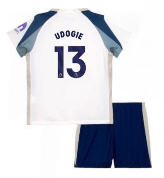 Tottenham Hotspur Destiny Udogie #13 Thuis tenue Kinder 2025-26 Korte Mouw (+ Korte broeken)