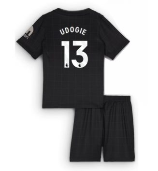 Tottenham Hotspur Destiny Udogie #13 Uit tenue Kinder 2025-26 Korte Mouw (+ Korte broeken)