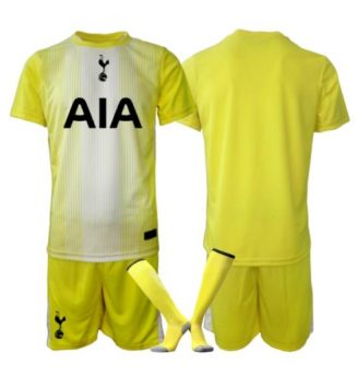 Tottenham Hotspur Keeper Derde tenue Kinder 2025-26 Korte Mouw (+ Korte broeken)