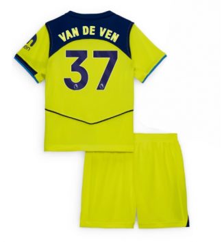 Tottenham Hotspur Micky van de Ven #37 Derde tenue Kinder 2025-26 Korte Mouw (+ Korte broeken)