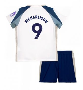 Tottenham Hotspur Richarlison #9 Thuis tenue Kinder 2025-26 Korte Mouw (+ Korte broeken)