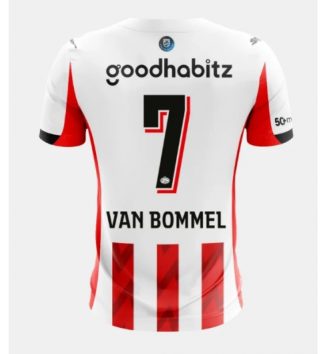 PSV Eindhoven Ruben van Bommel #7 Thuis tenue 2025-26 Korte Mouw
