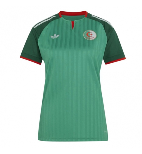 Algerije Uit tenue Dames WK 2026 Korte Mouw Kopen Algerije Uit tenue Dames WK 2026 Korte Mouw Kopen