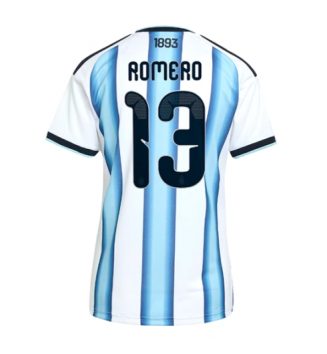 Argentinië WK 2026 Cristian Romero #13 Thuis tenue Dames Korte Mouw Kopen