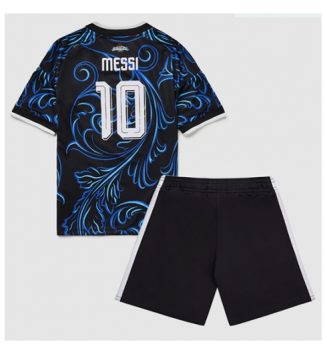 Argentinië Lionel Messi #10 Uit tenue Kinder WK 2026 Korte Mouw (+ Korte broeken)