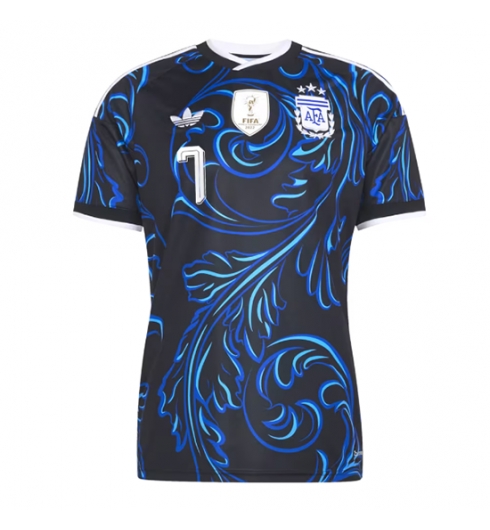 Argentinië Rodrigo De Paul #7 Uit tenue WK 2026 nieuwe voetbalshirts 2 Argentinië Rodrigo De Paul #7 Uit tenue WK 2026 nieuwe voetbalshirts 2