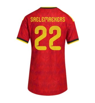 België Alexis Saelemaekers #22 Thuis tenue Dames WK 2026 Korte Mouw Kopen