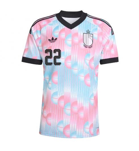 België Alexis Saelemaekers #22 Uit tenue WK 2026 Korte Mouw 2 België Alexis Saelemaekers #22 Uit tenue WK 2026 Korte Mouw 2