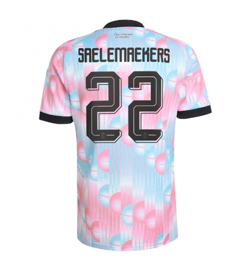 België Alexis Saelemaekers #22 Uit tenue WK 2026 Korte Mouw België Alexis Saelemaekers #22 Uit tenue WK 2026 Korte Mouw