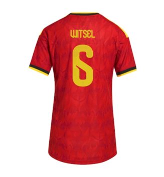 België Axel Witsel #6 Thuis tenue Dames WK 2026 Korte Mouw Kopen