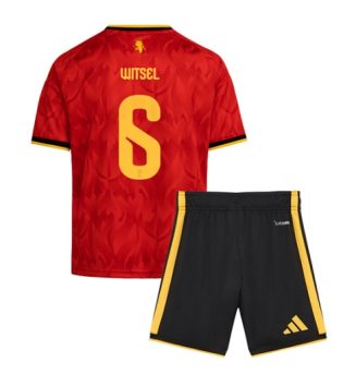 België Axel Witsel #6 Thuis tenue Kinder WK 2026 Korte Mouw (+ Korte broeken)