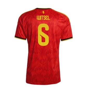 België Axel Witsel #6 Thuis tenue WK 2026 Korte Mouw