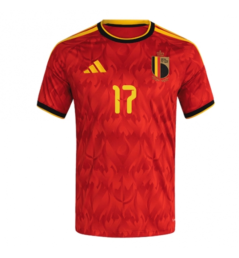 België Charles De Ketelaere #17 Thuis tenue WK 2026 Korte Mouw 2 België Charles De Ketelaere #17 Thuis tenue WK 2026 Korte Mouw 2