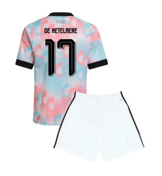 België Charles De Ketelaere #17 Uit tenue Kinder WK 2026 Korte Mouw (+ Korte broeken)