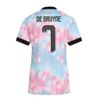 België Kevin De Bruyne #7 Uit tenue Dames WK 2026 Korte Mouw Kopen
