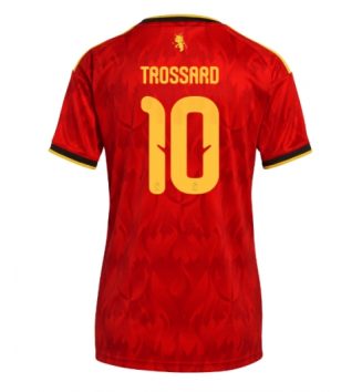 België Leandro Trossard #10 Thuis tenue Dames WK 2026 Korte Mouw Kopen