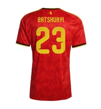 België Michy Batshuayi #23 Thuis tenue WK 2026 Korte Mouw